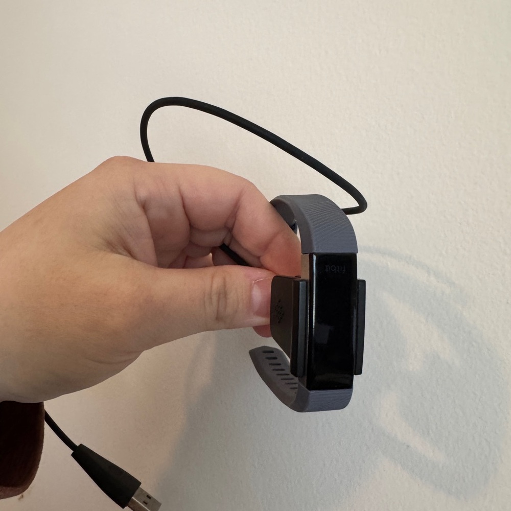 Fitbit Smartwatch in Black and Gray